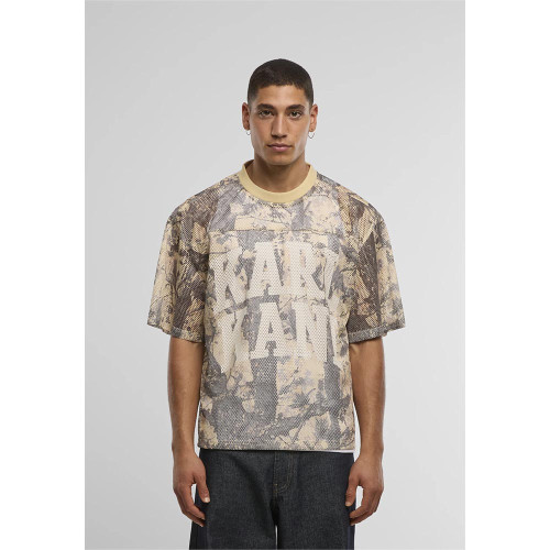 Karl Kani Ανδρική κοντομάνικη μπλούζα Heritage Wood Camo Mesh Boxy Jersey